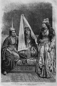 Drusenprinzessin, aus La Syrie d