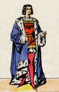 Valois-Dynastie: Porträt von Ludwig XII., König von Frankreich von French School