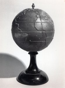 Bildungsglobus für Blinde (Bronze) von French School