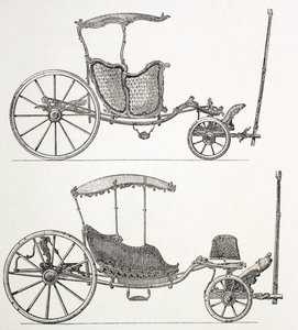 Französische Kutschen des 18. Jahrhunderts, 1875