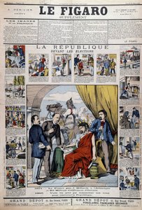 Wahl: die Republik vor den Wahlen - im Supplement des „Figaro“ von French School