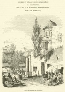 Eingang des Museums von Marseille