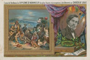Eugène Delacroix, französischer Maler des 19. Jahrhunderts von French School