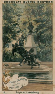 Eugene Delacroix, Maler, 1799-1863, errichtet im Luxembourg von French School
