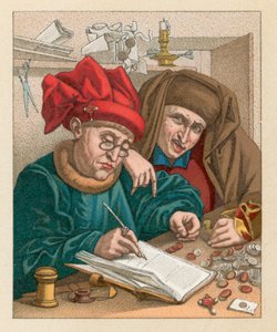 Kostüm Europa Mittelalter von French School