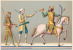 Europa Mittelalter Kostüm von French School