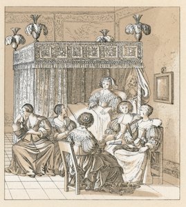 Europa XVII. Jahrhundert Kostüm von French School