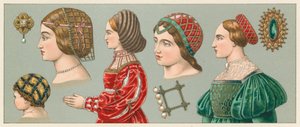 Europäisches Kostüm des XVI. Jahrhunderts von French School
