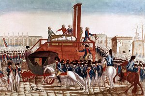 Hinrichtung von Ludwig XVI. von Frankreich, 21. Januar