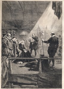 Hinrichtung von Maria Stuart, Königin von Schottland und Frankreich