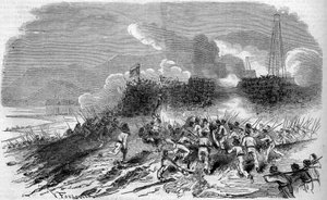Expedition von Frankreich nach Cochinchina - Angriff auf die Don-Tai-Forts - 15. September