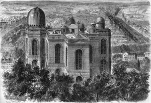 Außenansicht des Pariser Observatoriums.