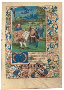 Verkündigung an die Hirten, ca. 1480