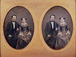 Familiengruppe, ca. 1840 von French School