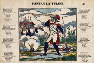 Fanfan die Tulpe (Bild von Epinal des 19. Jahrhunderts) von French School
