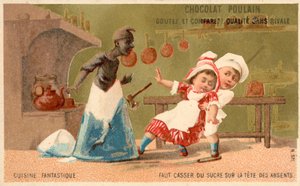 Fantastische Küche: Zucker über die Köpfe der Abwesenden brechen von French School