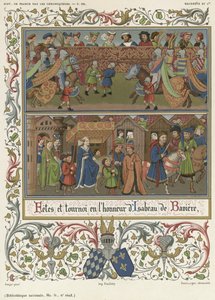 Fest und Turnier zu Ehren von Isabeau von Bayern von French School