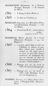 Erste Teilnahme von Le Douanier Rousseau am Salon d