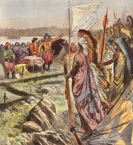 Gründung der Stadt Quebec durch Samuel de Champlain