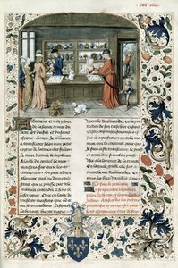 Juwelierladen, aus Lapidaire de Mandeville