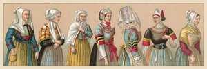 Französische Tracht von French School