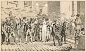 Frankreich XIX. Jahrhundert Kostüm von French School