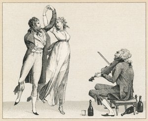Französisches Kostüm des XVIII. Jahrhunderts von French School