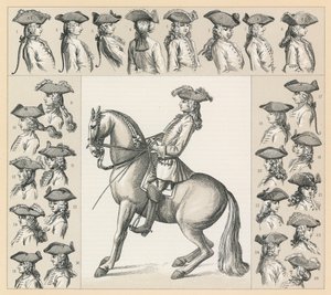 Frankreich XVIII. Jahrhundert Kostüm