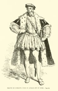 Franz von Lothringen, Herzog von Aumale und Guise von French School