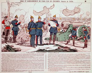 Deutsch-Französischer Krieg: Die Belagerung und Bombardierung von Paris
