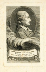François Pilâtre de Rozier, ca. 1785