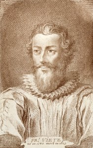 François Viète (1540-1603), Illustration aus Histoire des Mathématiciens von Alexandre Saverien (1720-1805), veröffentlicht in Paris 1766 von French School