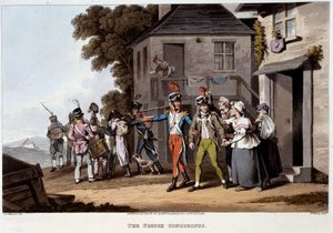Französische Wehrpflichtige, ca. 1814 von French School