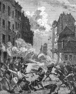 Französische Revolution - Silvesterkoffer (Gravur) von French School