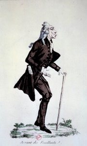 Französische Revolution: Karikatur über die Jakobiner zur Zeit der Spaltung der Bewegung J