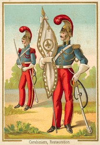 Französische Karabiniers der Restauration