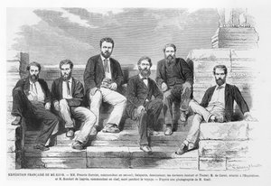 Französische Expedition zum Mekong mit Francis Garnier von French School