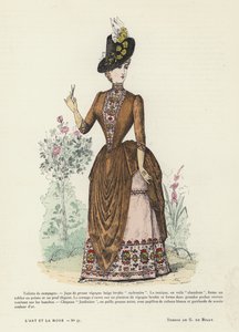 Französische Modeplatte, 1885-86 von French School