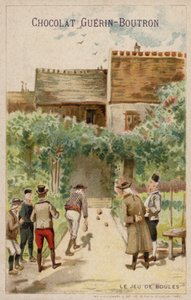 Boulespiel von French School