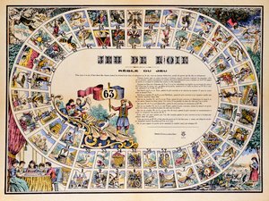 Gänsespiel von French School