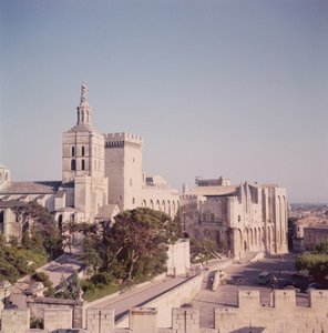 Gesamtansicht des Palastes von French School