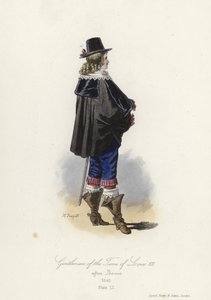 Gentleman zur Zeit von Ludwig XIII. von Frankreich
