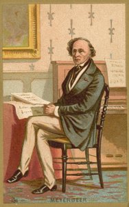 Giacomo Meyerbeer, deutscher Komponist von French School