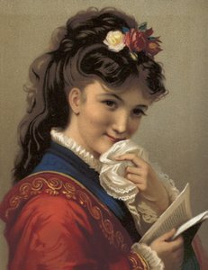 Mädchen lacht