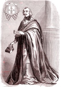 Giulio Raimondo Mazzarino, französischer Kardinal und Diplomat italienischer Herkunft (1865)