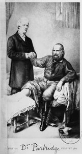 Giuseppe Garibaldi (1807-82) mit Doktor Partridge, ca. 1862