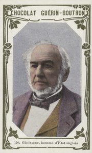 Gladstone, englischer Staatsmann von French School