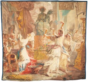 Gobelins-Teppich bekannt als 