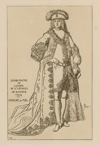 Großmeister des Ordens des Heiligen Georg von Bayern, 1729 von French School