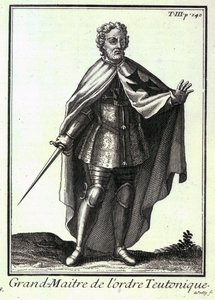 Großmeister des Deutschen Ordens, eine Illustration aus 